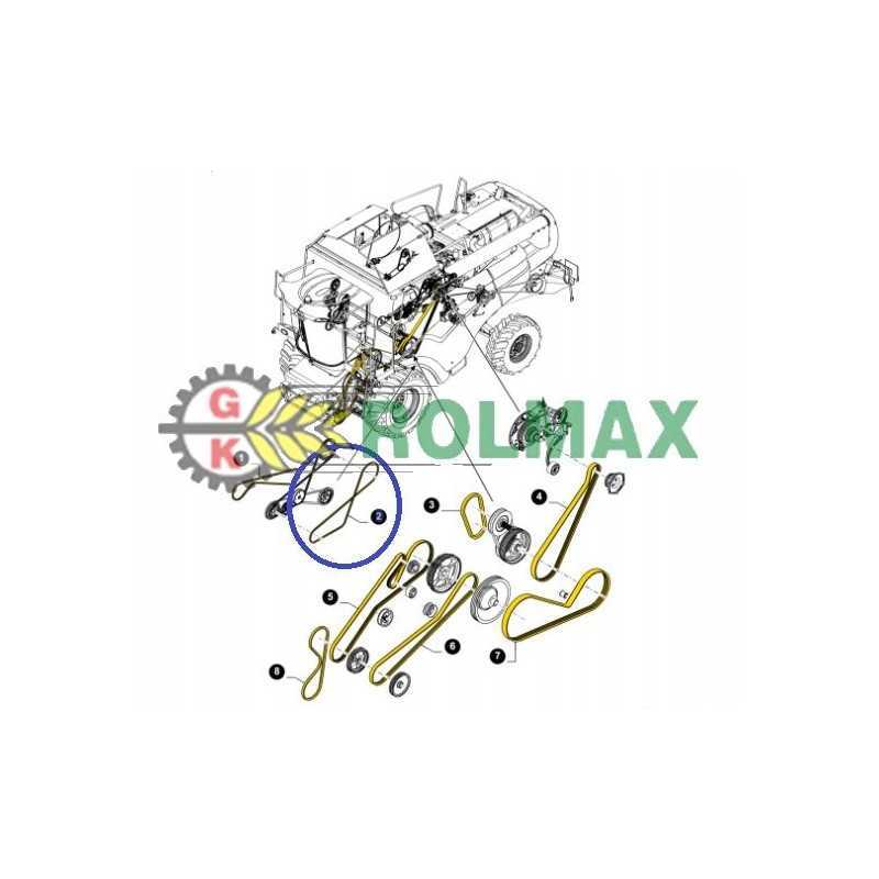 V formos diržas cx new holland cnh 47533795