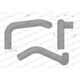 Dvigubas alkūninis vamzdis iš 056 bizon motogeneric