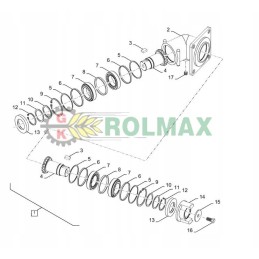 Kūginė krumpliaratis grūdų bunkeriui New Holland 8439406