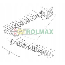 Kūginė krumpliaratis grūdų bunkeriui New Holland 8439406