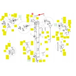 101590376 grūdų elevatoriaus patikros dangtis