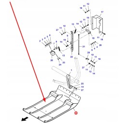 La323410150 antraštės plokštė automatinio lygio sistemai