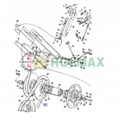 Diržas new Holland 8055 45x3490 80446970