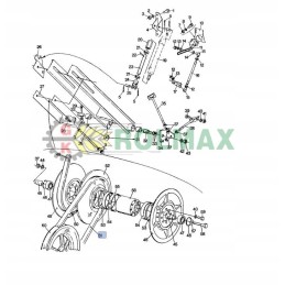 Diržas new Holland 8055 45x3490 80446970