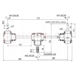 Aliuminio reduktorius wzm 770 hidrolideris