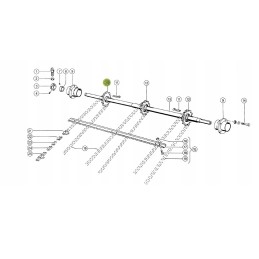 Claas 670489 tiekimo žvaigždutė