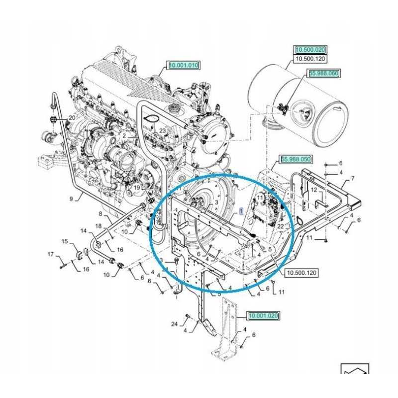 Kabelis new Holland cx7 90 cx 8 90 47700812 cnh