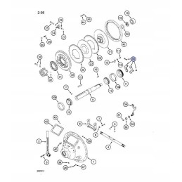 Antkaklis New Holland Hesston dėklas A44133 CNH