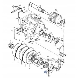 Antkaklis New Holland Hesston dėklas A44133 CNH