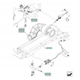 NOx jutiklis new Holland tc cx cr t6 t7 48197995 90