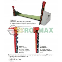 Elektrinis šoninis dalgis kairysis 12v 400m jag dalgis boc