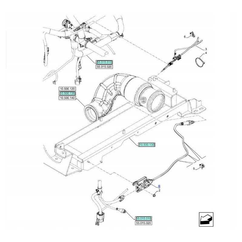 NOx jutiklis new Holland tc cx cr t6 t7 48197995 90