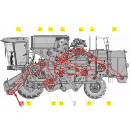 100632379 kombinuotas trapecinis dirzas