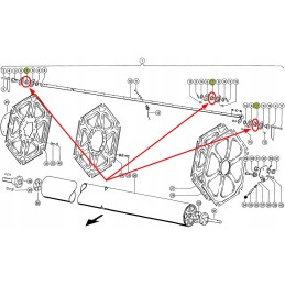 626510 0 motociklo vamzdžio žiedas