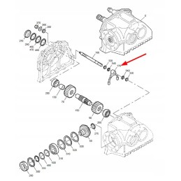 Lca69447 pavarų dėžės šakės