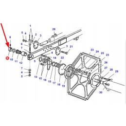 La321712950 ritės tvirtinimo įvorė