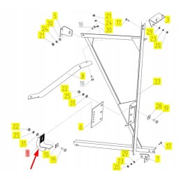 100284450 korpuso tvirtinimas