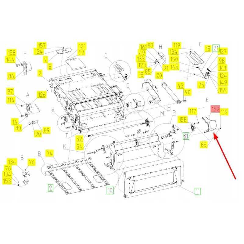 102183494 nuožulnus konvejerio korpusas
