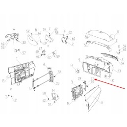 102072668 rėmo dangtelio montavimas