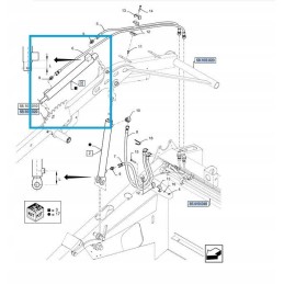 Naujas tuščiaviduris dešinės antraštės prailginimo hidraulinis cilindras