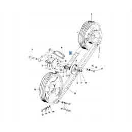 Pas 3hb new Holland 8000 80397297 cnh