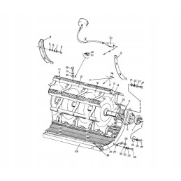 New Holland 8000 kuliamosios mašinos sukimosi kabelis 80393699 c
