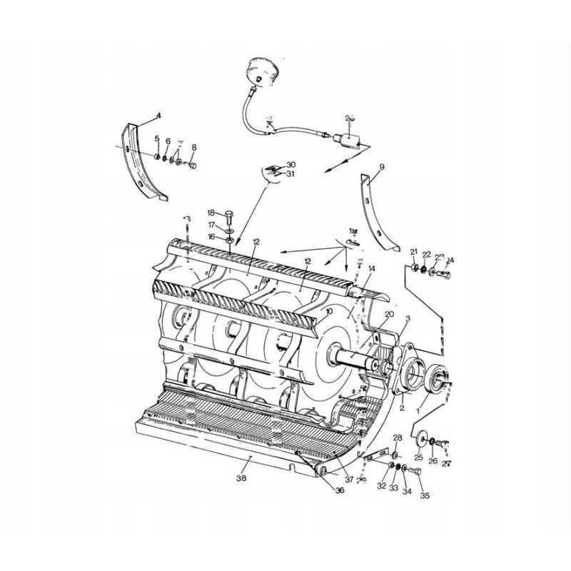 New Holland 8000 kuliamosios mašinos sukimosi kabelis 80393699 c