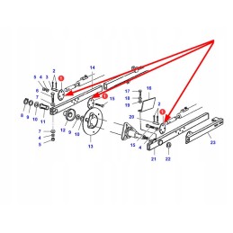 La321034050 antraštės sukamoji svirties plokštė