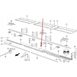 630748 00 juosta, jungianti dalgio segmentus