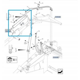 Naujas tuščiaviduris dešinės antraštės prailginimo hidraulinis cilindras