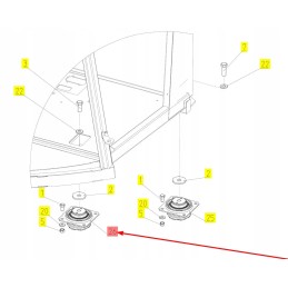 102249103 salono pakabos pagalvė