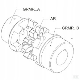 Stebulės 28 b valdymo anga grm2838b