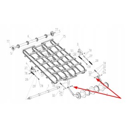 102384179 nuožulnios konvejerio kovos galas