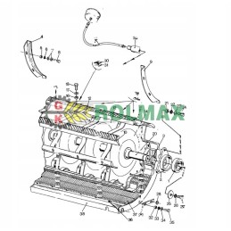 New Holland 8000 kuliamosios mašinos sukimosi kabelis 80393699