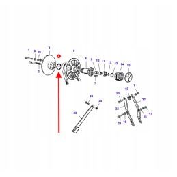 La14464880 variatoriaus tarpiklis 3 53 x 63 09