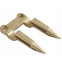 Dvipirštis durtuvas be bizono rekordinio kotelio