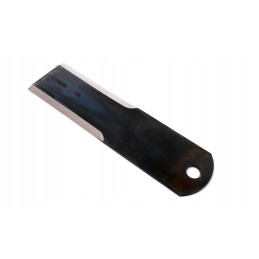 Fiksuotas lygus pašarų kombaino peilis 195x50x3 fi 12mm Claas