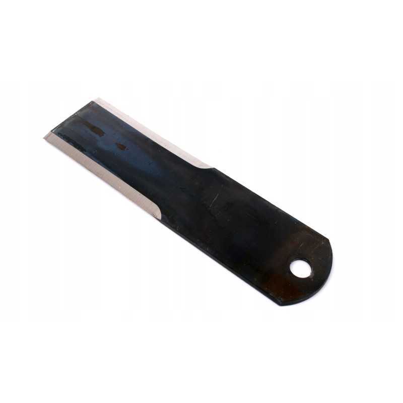Fiksuotas lygus pašarų kombaino peilis 195x50x3 fi 12mm Claas