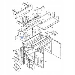New Holland TC 89818463 laikiklis