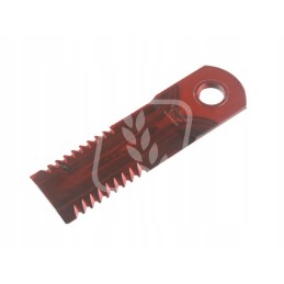 Dantytas pašarų kombaino peilis 175x50x4 5mm fi20 1mm rs5101