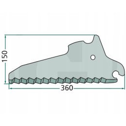 Peiliniai peiliai deutz fahr krautuvams