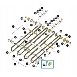 Guolis su New Holland nuožulniu tiektuvo korpusu