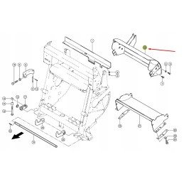 Pjovimo būgno korpusas pašarų kombainui 987404