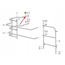 687564 0 srieginis įdėklas platformos turėklams
