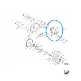 New Holland TC 84043540 elektros variklis