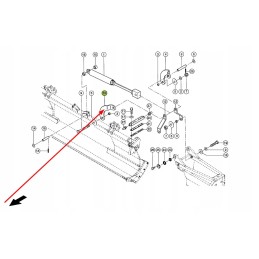 995458 2 svirties atlenkimo mechanizmas, kairė