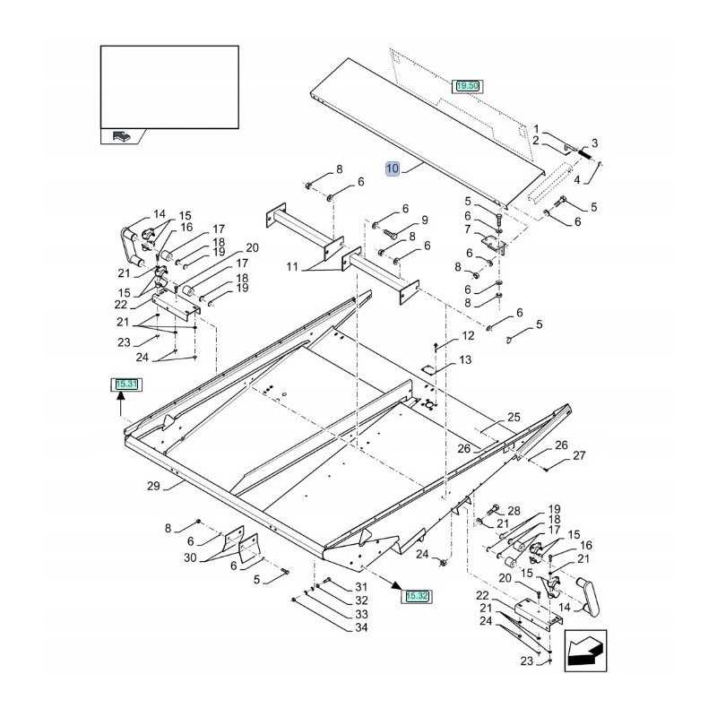 New Holland CX CR 84073389 kratytuvo dangtelis