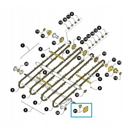 Guolis su New Holland nuožulniu tiektuvo korpusu