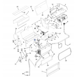 New Holland CR CX 84074260 kombaino pavara
