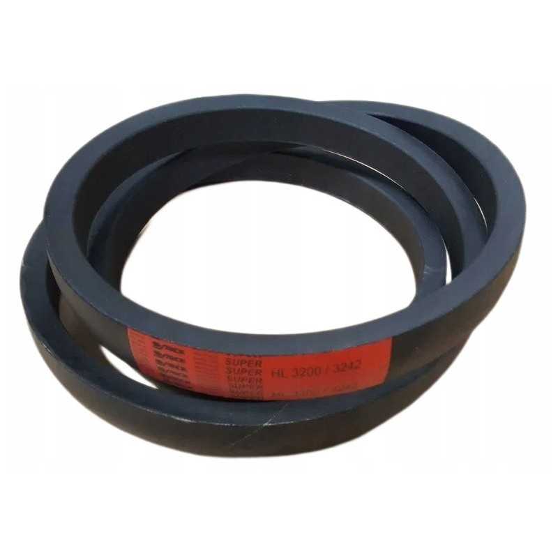 Bizon z056 z058 hl 3200 raudonas lenkiškas vairavimo diržas